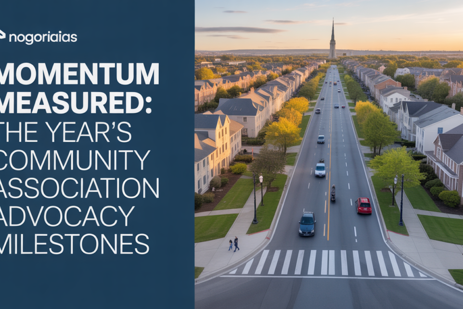 Momentum Measured: The Year’s Community Association Advocacy Milestones